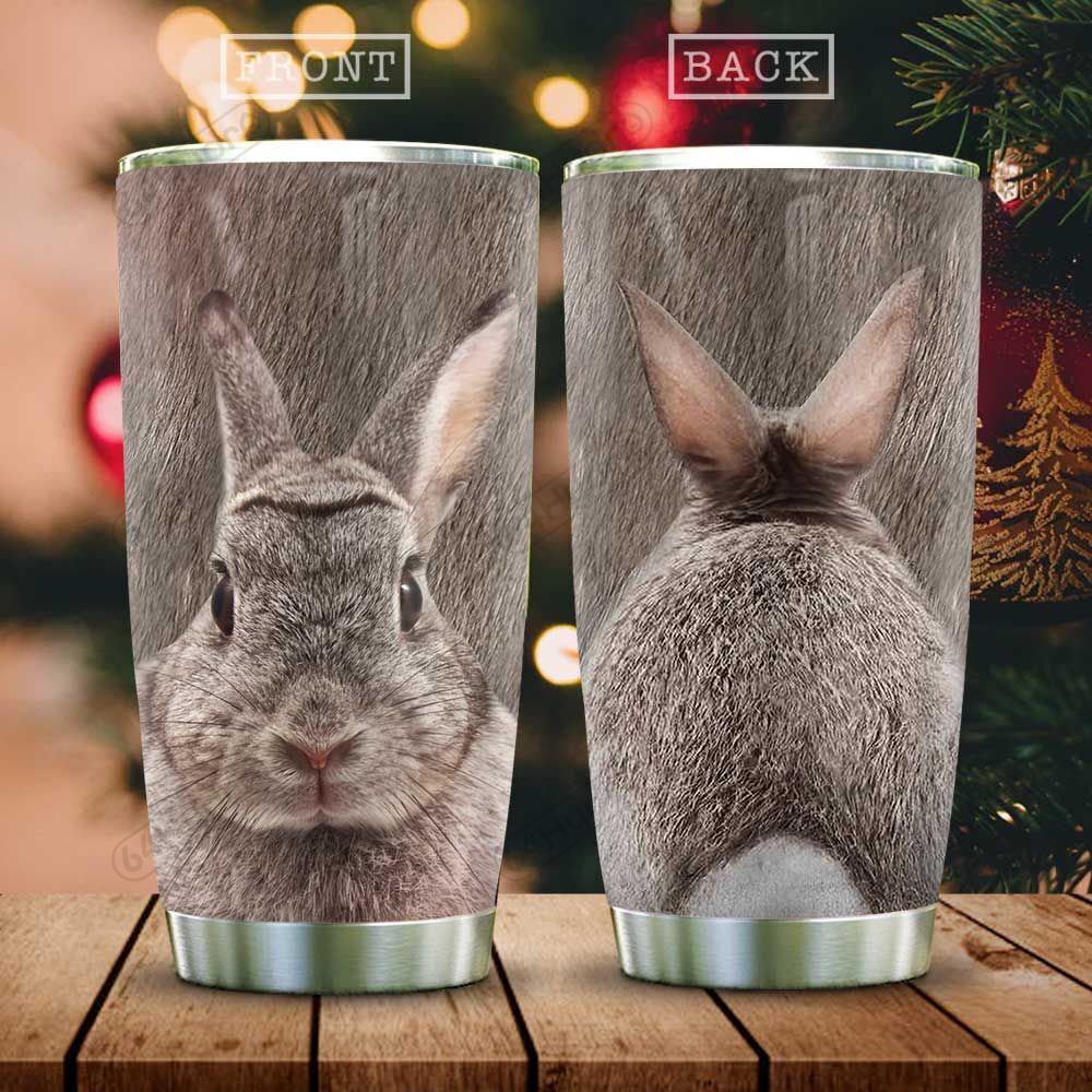 Rabbit Hair Kd2 Hal0102026Z Stainless Steel Personalized Stainless Steel Tumbler Customize Name, Text, Number