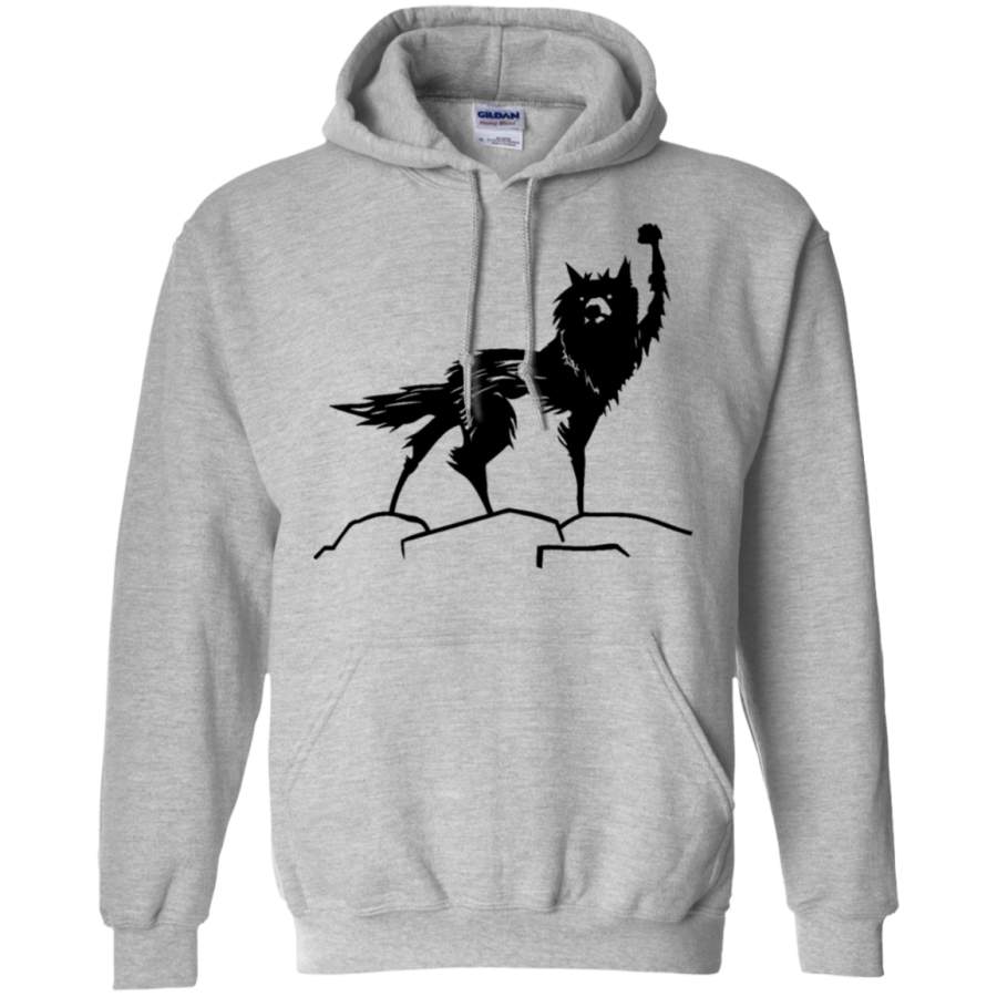 AGR Fantastic Mr Fox Wolf Gildan Pullover Hoodie