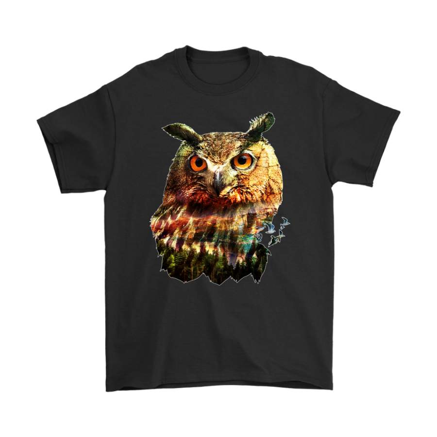 Owl T-Shirt – Animal Face T-Shirt