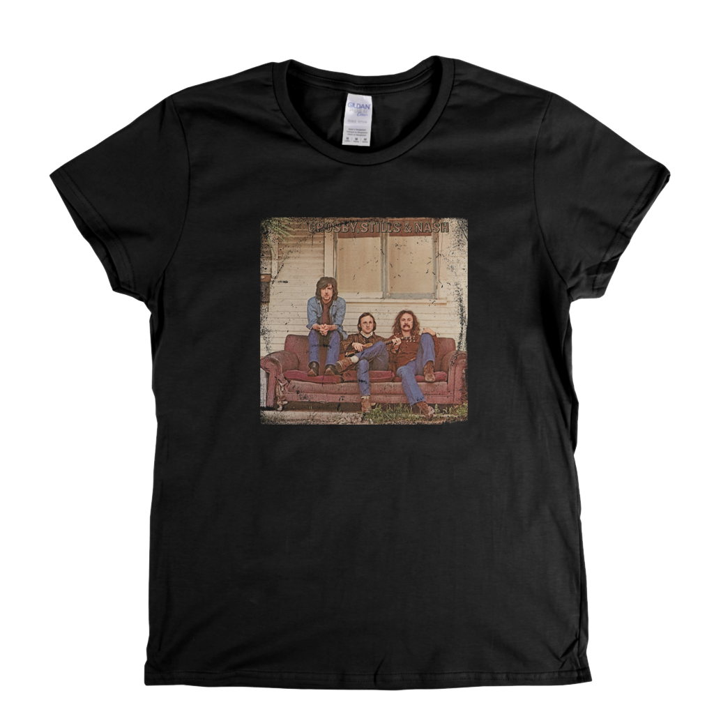 Crosby Stills And Nash Debut Album Womens T-Shirt