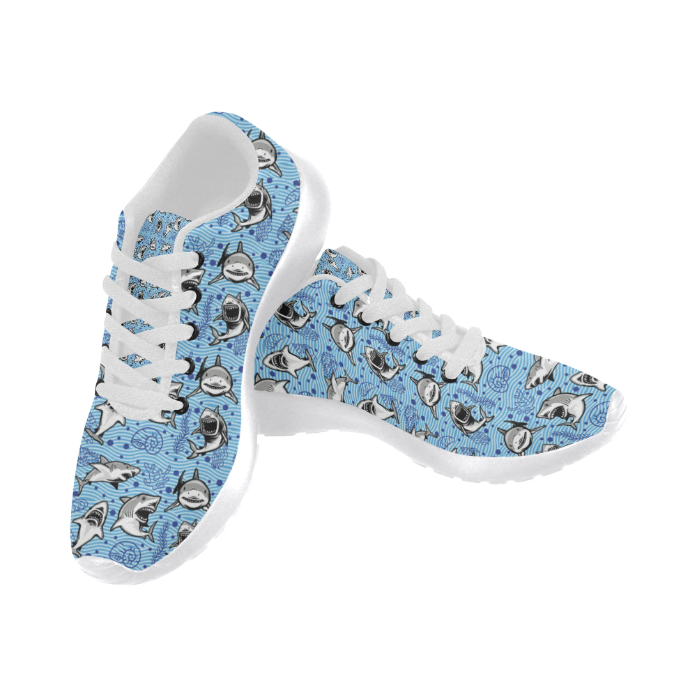 Shark White Sneakers for Women