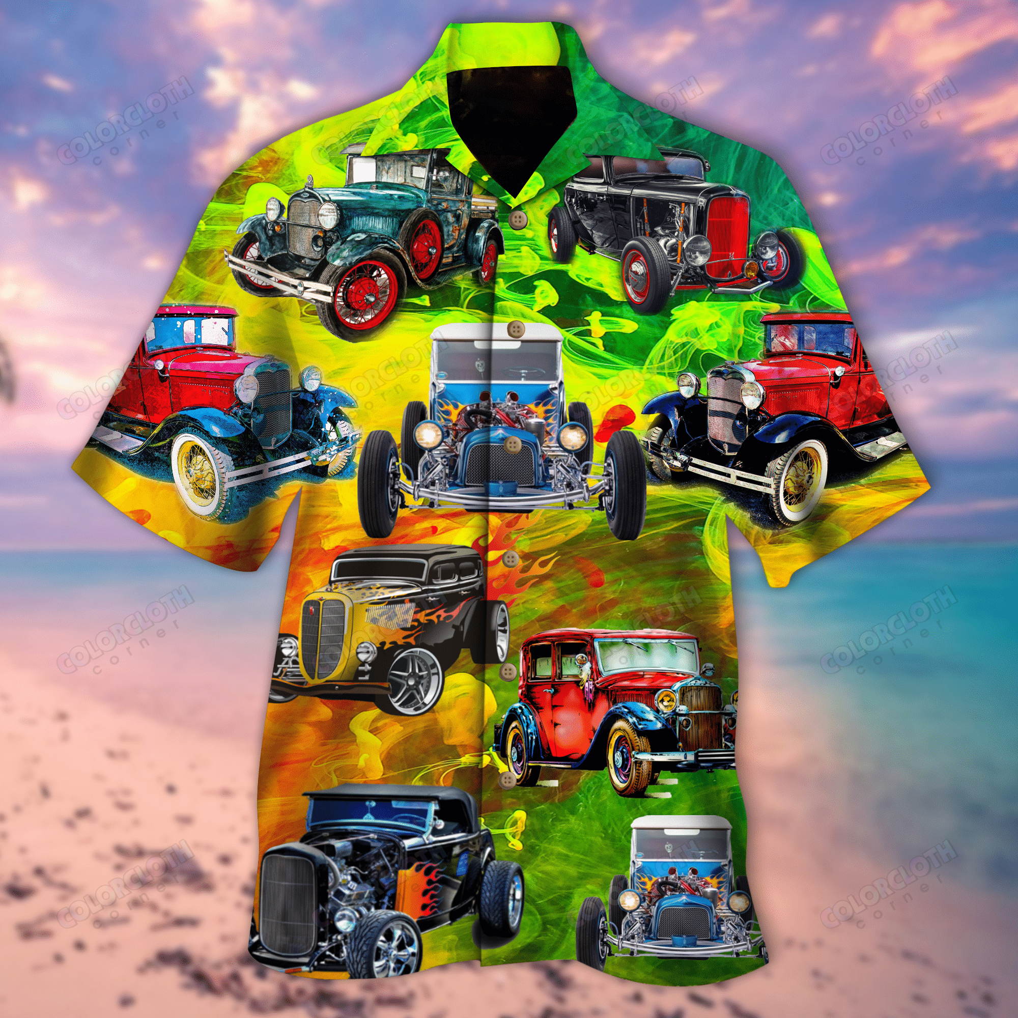 Quality Never Goes Out Of Styles Hot Rod Unisex Hawaii Shirt Re Ha103238