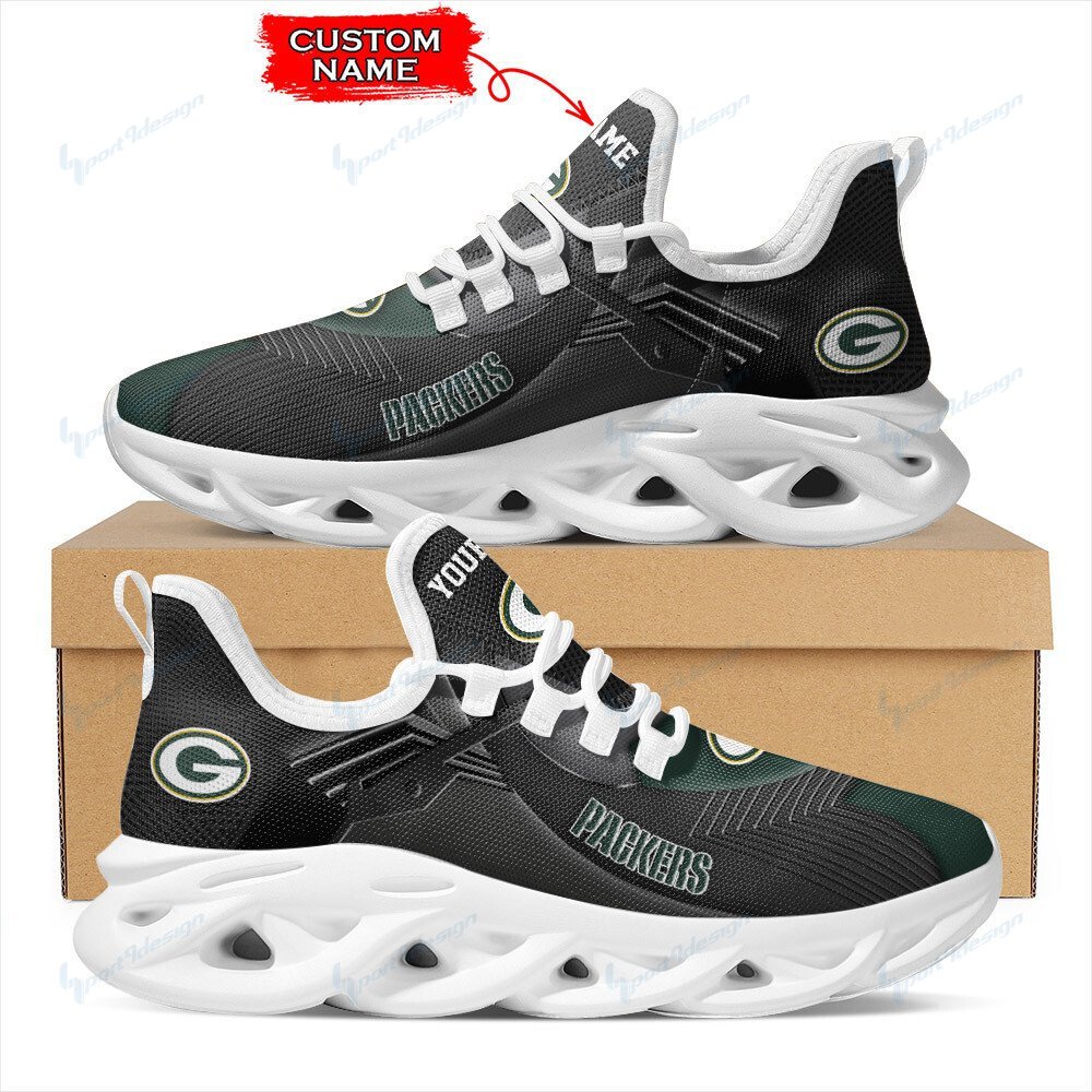 Green Bay Packers Personalized Yezy Running Sneakers 324