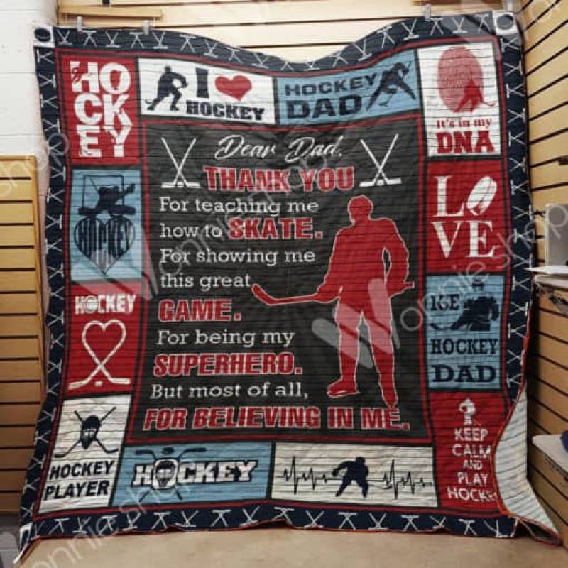 Ice Hockey Dad Blanket MY2002 82O47