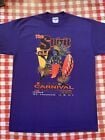 Vtg 1998 S T Thomas Carnival Rap Tee Reggae African Heritage Rasta Freaknik Shirt