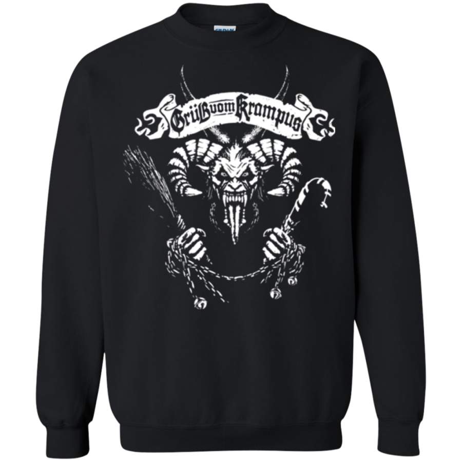 Merry Krampus Crewneck Sweatshirt T-Shirt