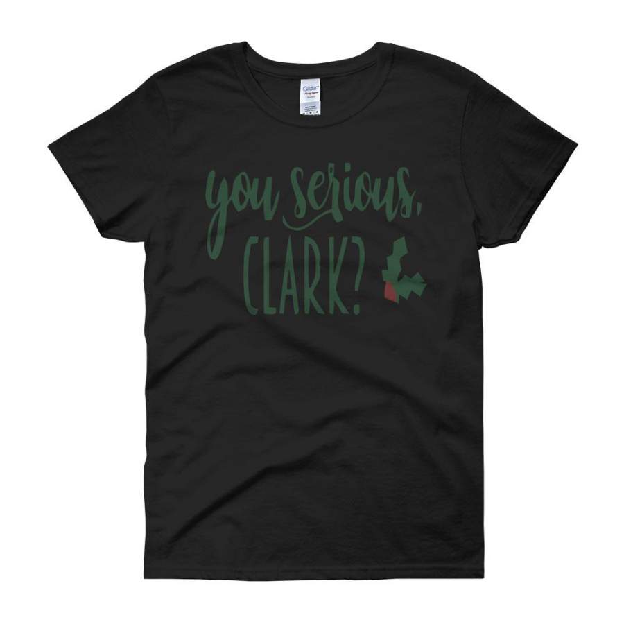 You Serious Clark Christmas Vacation Christmas Halloween Pumpkin Nightmare Women’S T Shirt