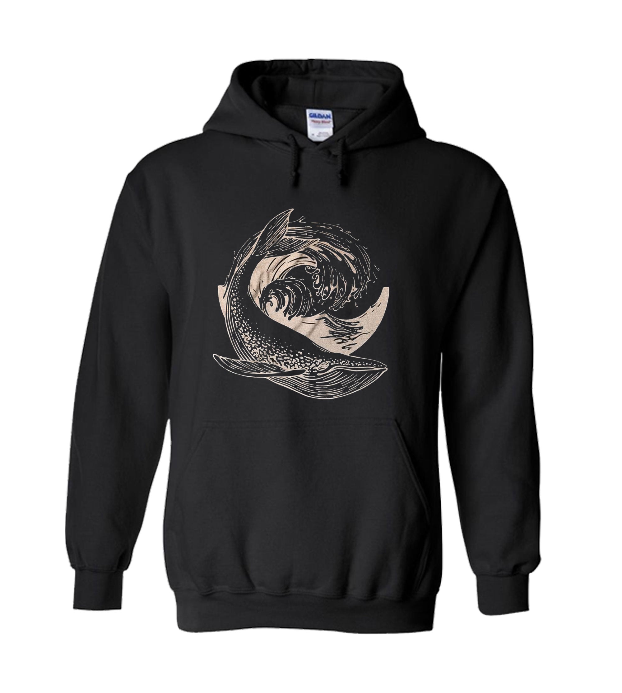 Whale Graphic Unisex Hoodie