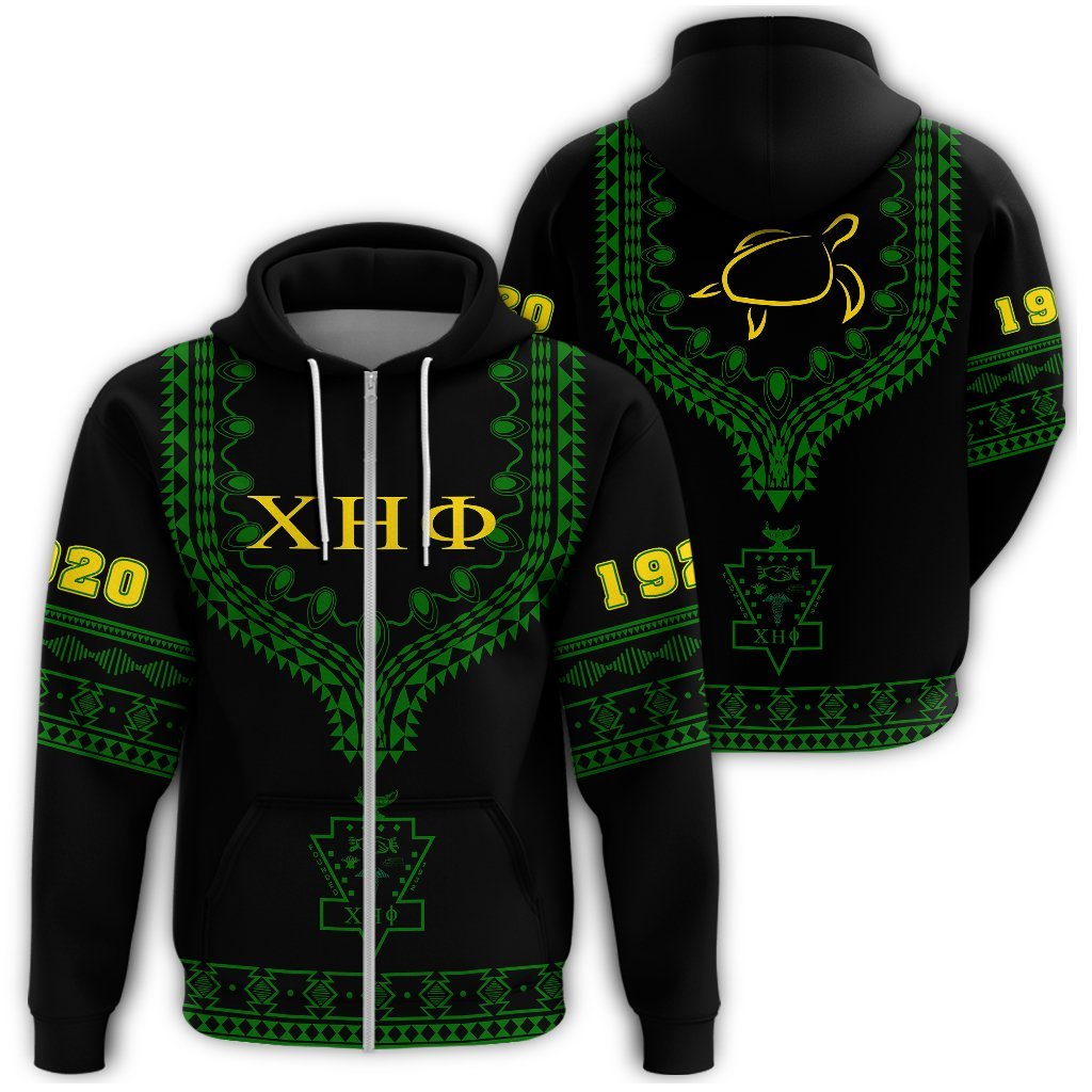 Masonstars Hoodie – Chi Eta Phi Dashiki Zipper Hoodie – Alva Style J8