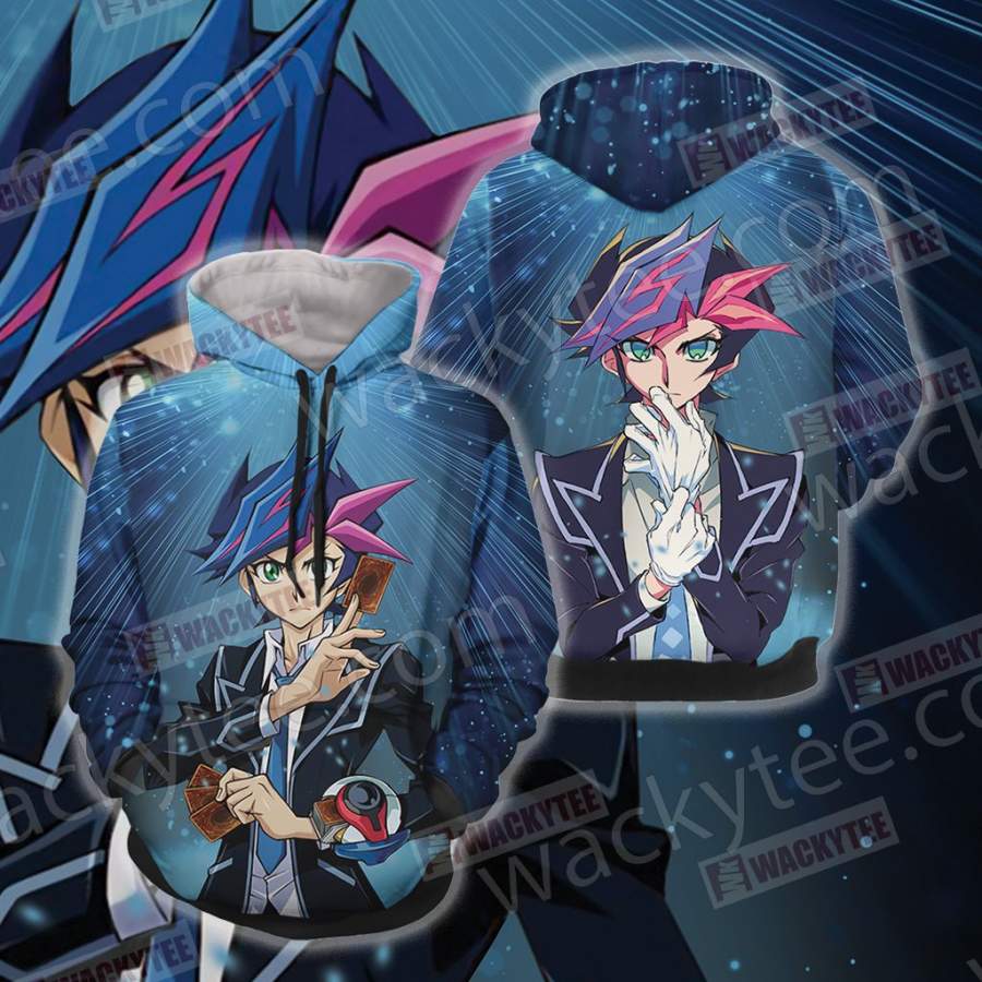 Yu Gi Oh! Yusaku Fujiki 3D Hoodie