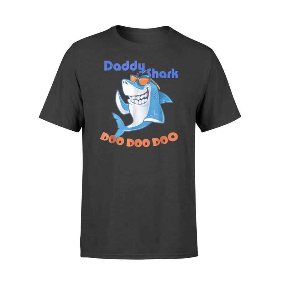 Daddy Shark Baby Mommy Daddy Matching Family Shark T-Shirt – Standard T-shirt