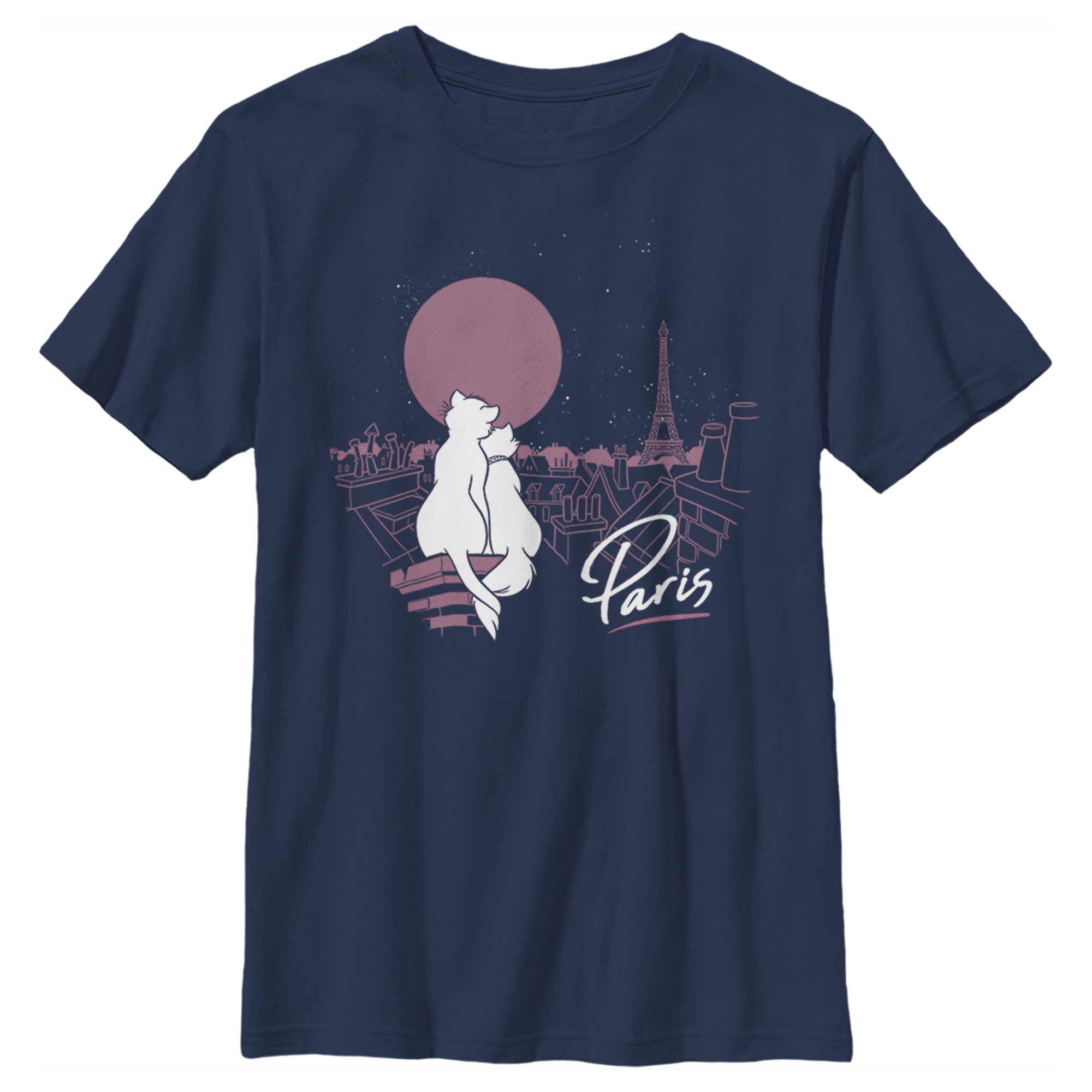 Boy’S Aristocats Duchess And Thomas Love In Paris T-Shirt