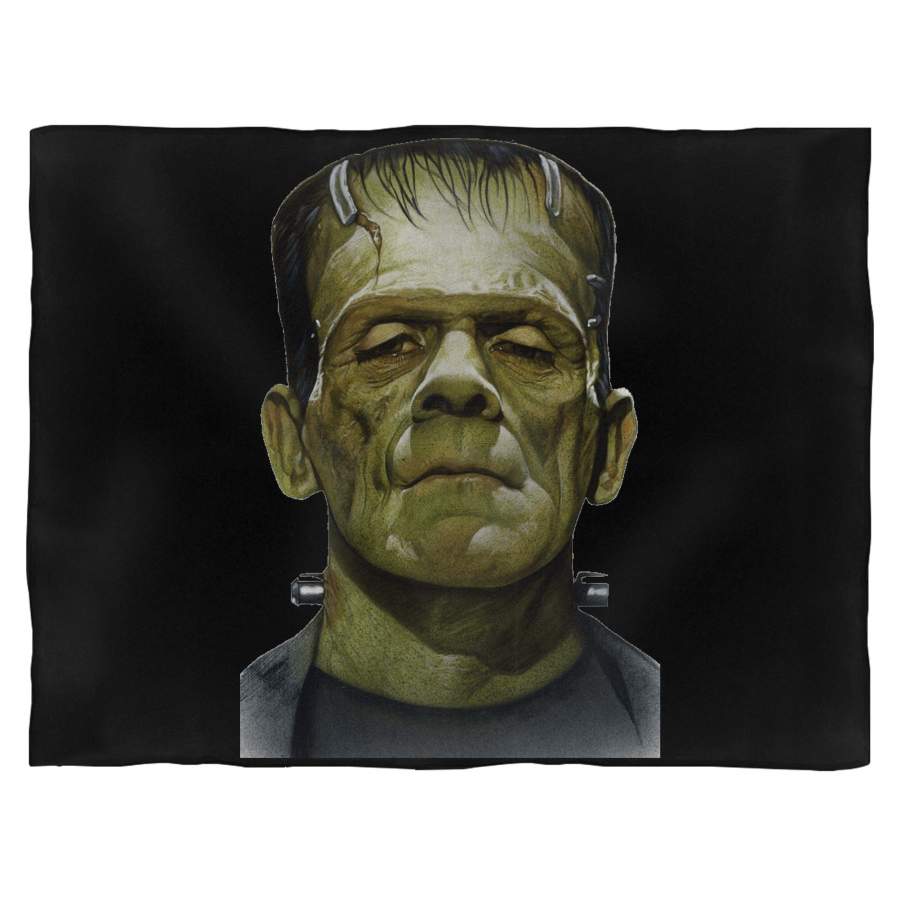 Frankenstein Face Horror Movie Halloween Zombie 2 Blanket