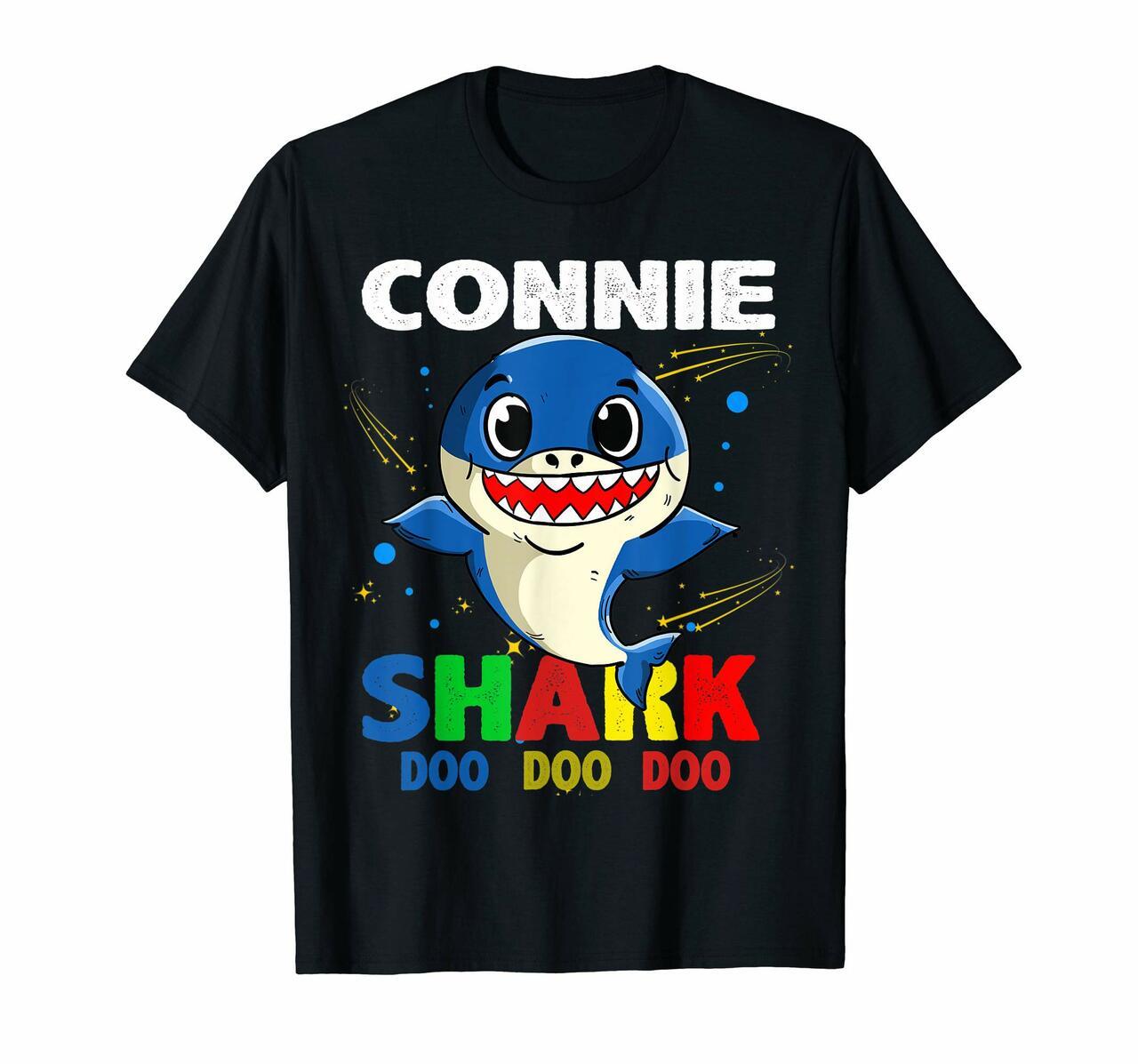 Connie Shark Doo Doo Doo T Shirt Perfect Shark Tees