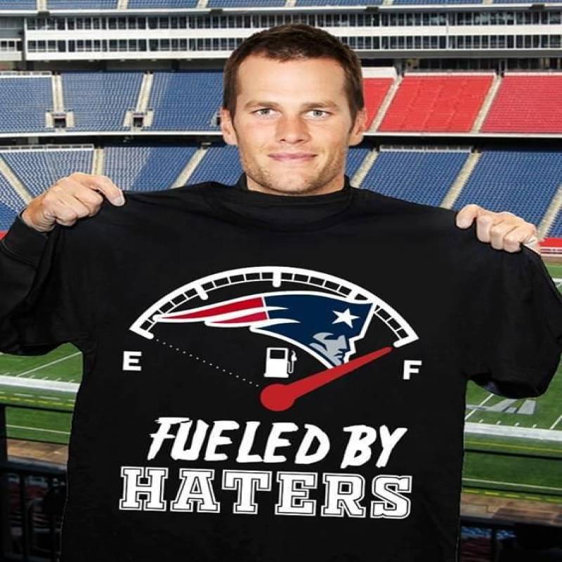 New England Patriots Fueled By Haters T Shirt