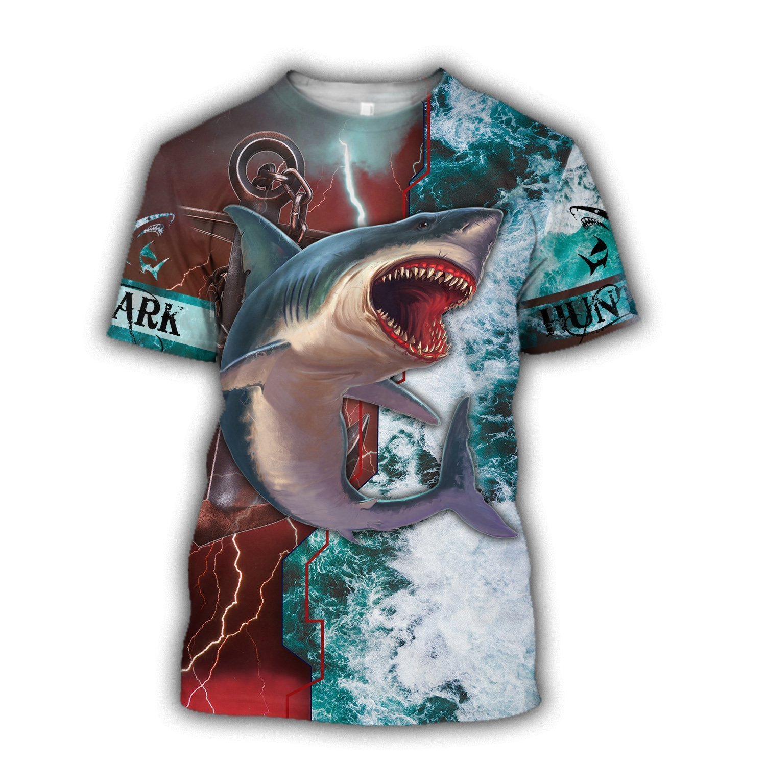 Shark Hunting 3D All Over Print | For Men & Women | Adult | Ht2578