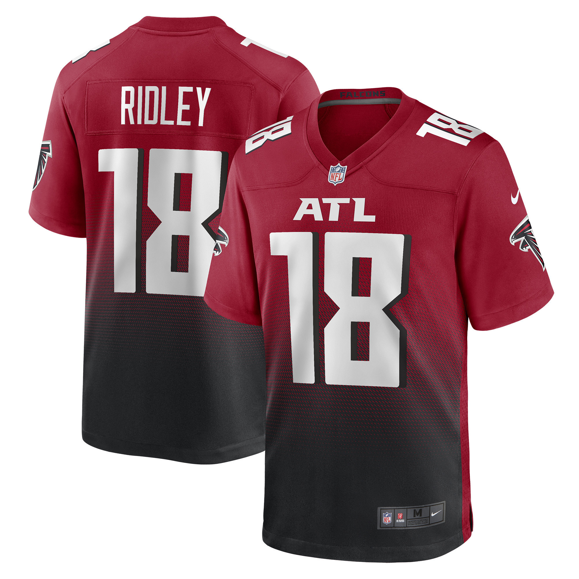 Calvin Ridley Atlanta Falcons Game Jersey – Red NFL