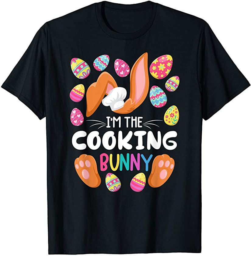 Cute Top I Cooking Bunny I Matching Family Easter Pajamas T-Shirt