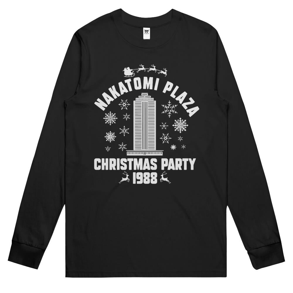 Nakatomi Plaza Long Sleeve T Shirts