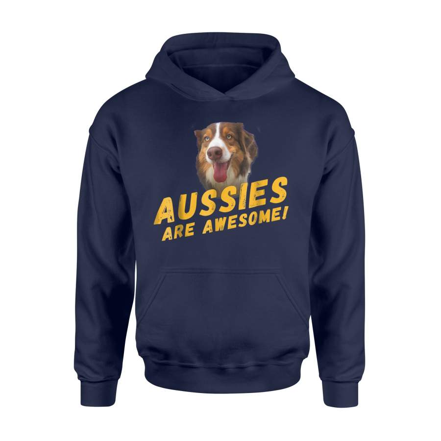 Aussies Are Awesome! – Australian Shepherd Puppy Hoodie