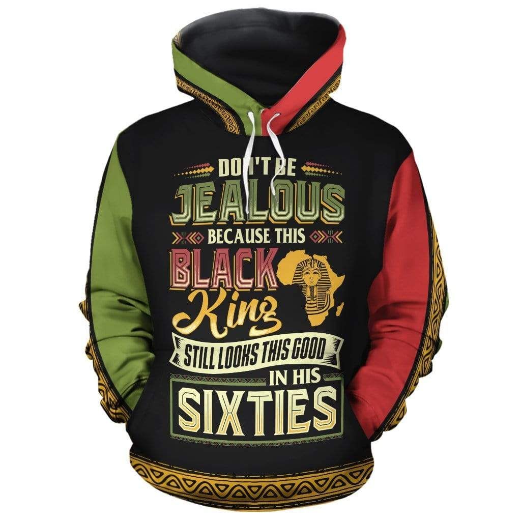 Don’T Be Jealous Because This Black King Still Looks This Good In His Sixties Unisex 3D Hoodie All Over Print Hsgbp