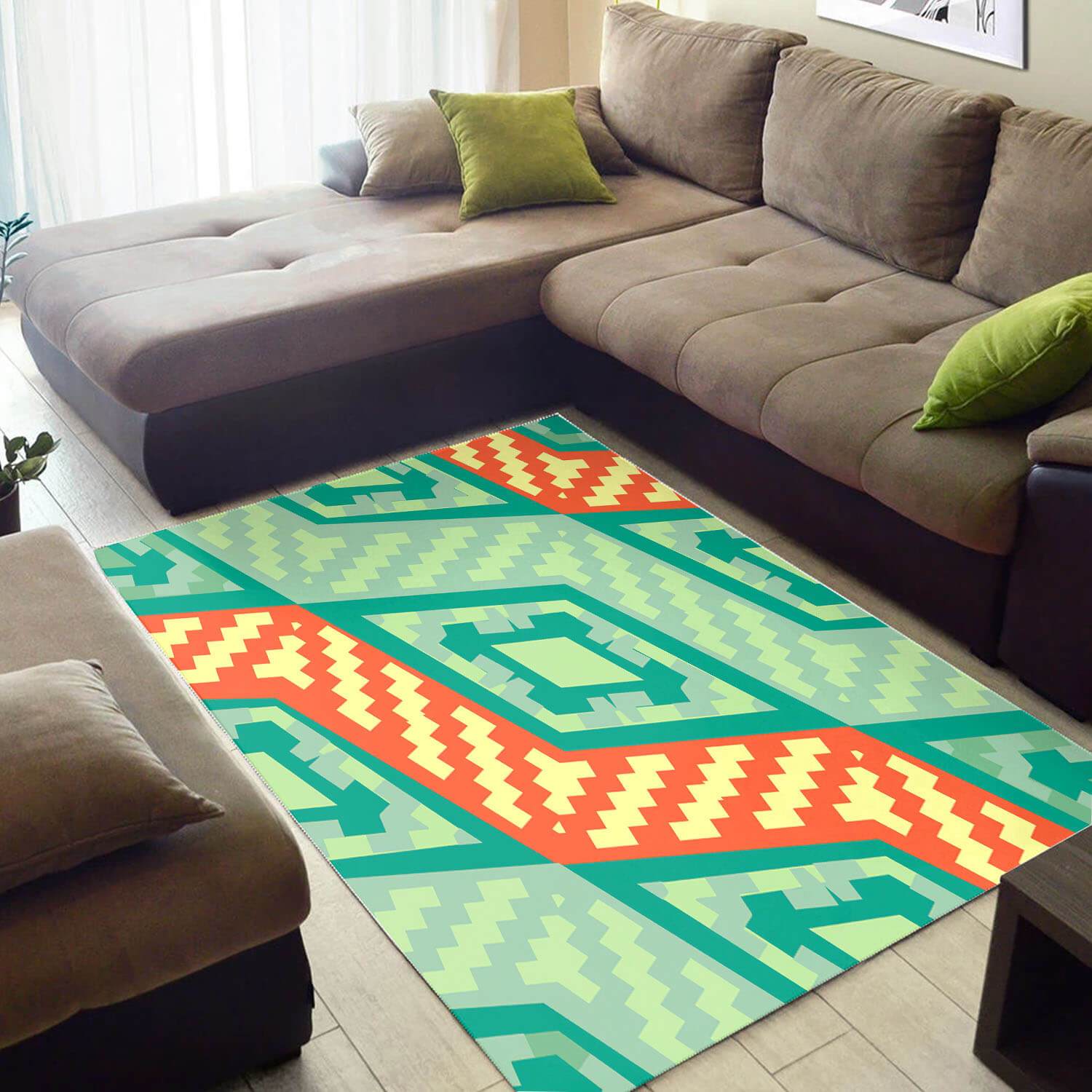 Inspired African Area Rug Perfect Afro American Afrocentric Pattern Art African Style Floor Rugs African House Decor WBG3679