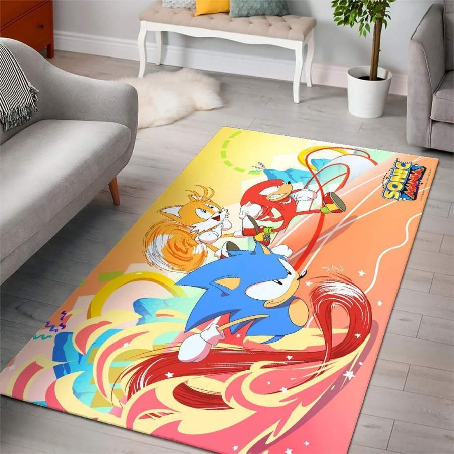 Sonic The Hedgehog FN200211 Gaming Area Rug – Floor Decor The US Decor