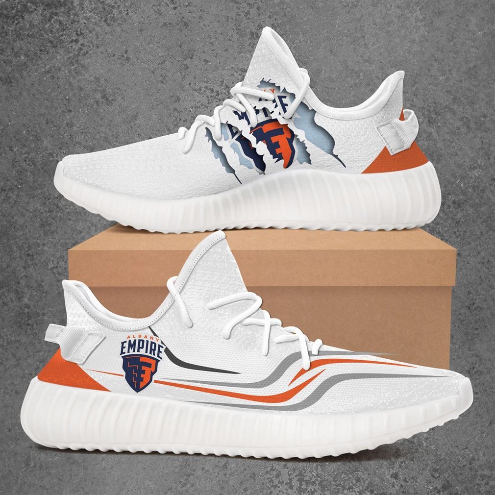 Albany Empire Afl Yeezy White Shoes Sport Sneakers