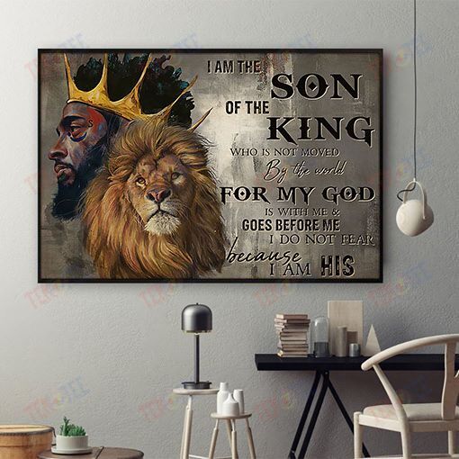 African Poster Modern Brown Skin Poster Black Girl Magic Black King Wall Delightful Wall Decor