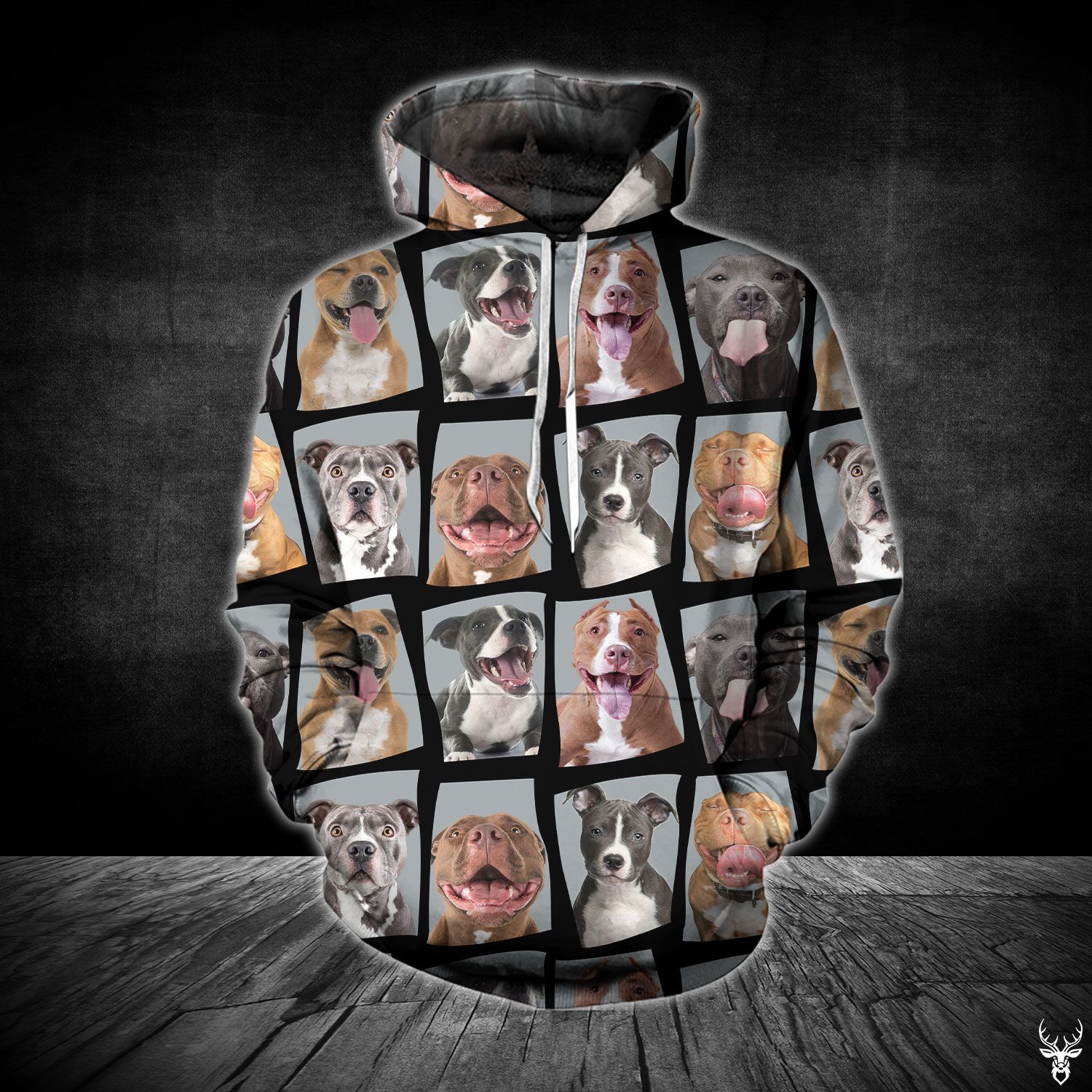 PITBULL HOODIE QQ NXD152008B09BR