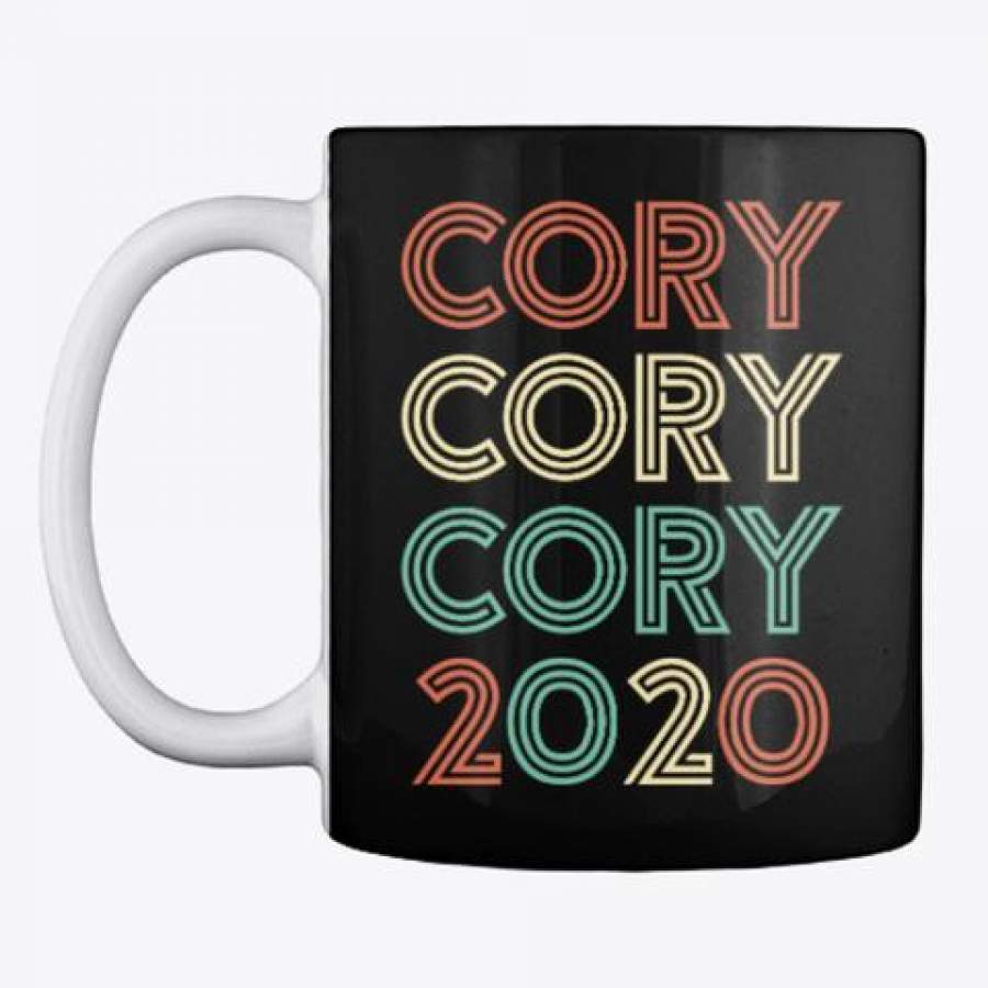 Cory Booker Vintage 2020 Election Day White Mug