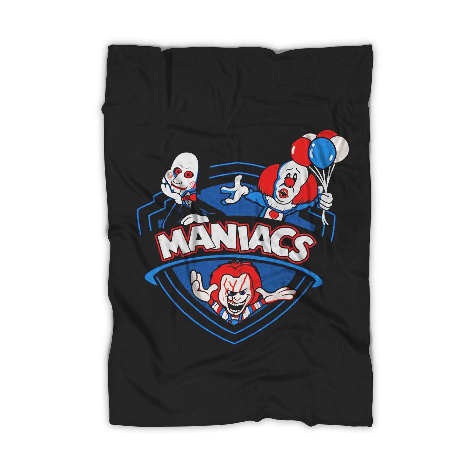 Horror Maniacs Halloween Blanket