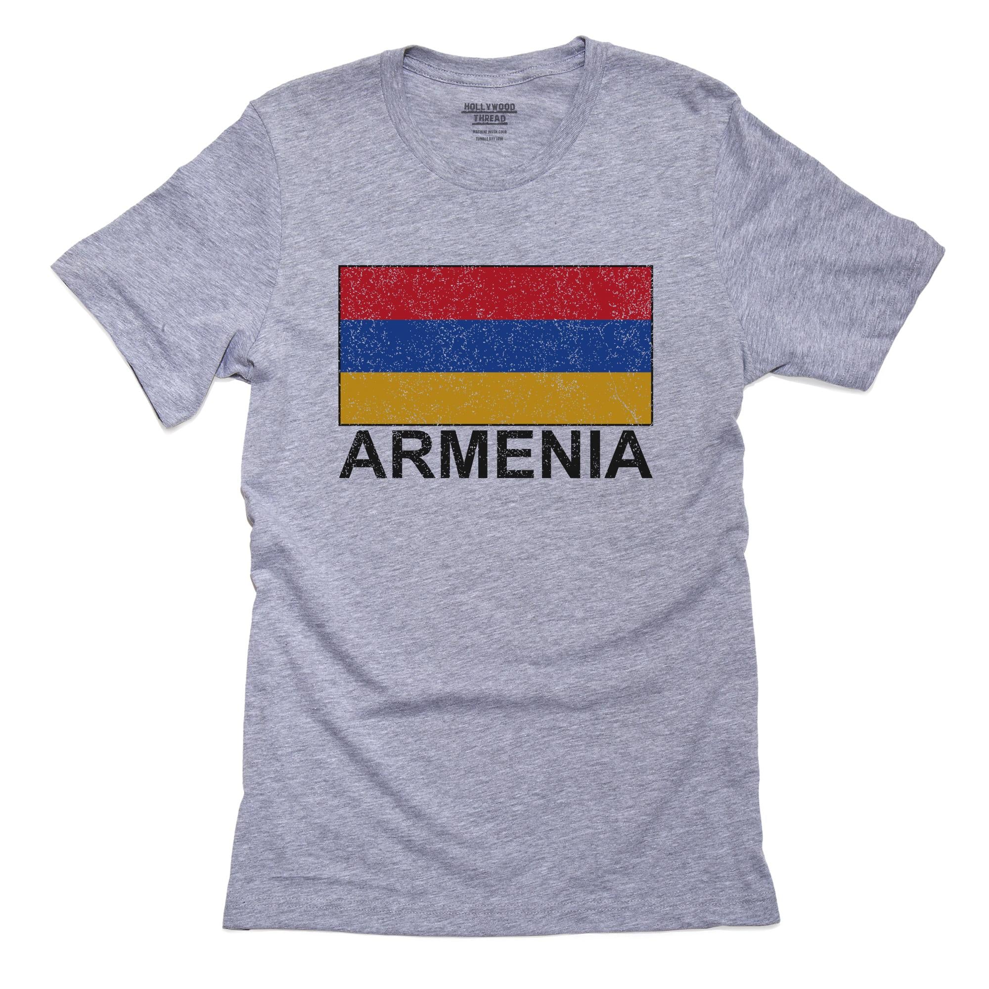 Armenia Flag – Special Vintage Edition T-Shirt, Framed Print, Pillow, Golf Towel