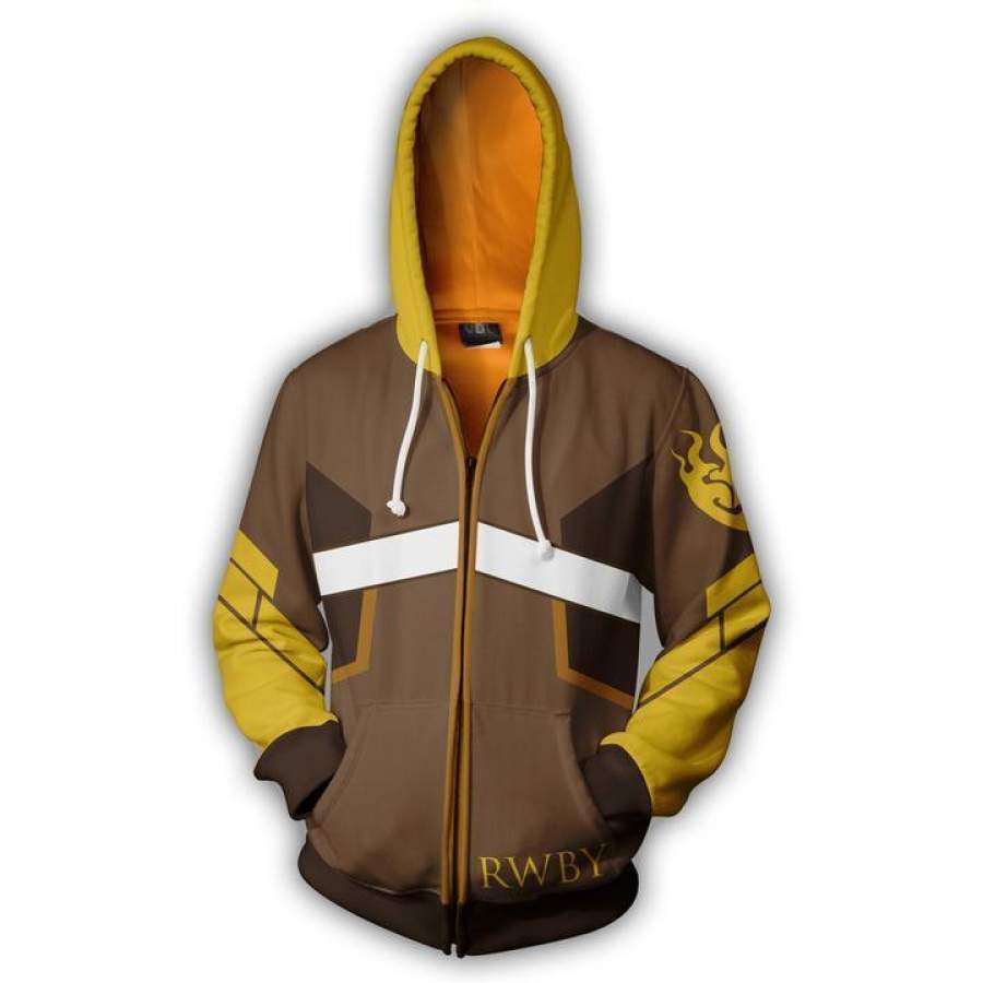 Yang Xiao Long Theme Hoodie-RWBY