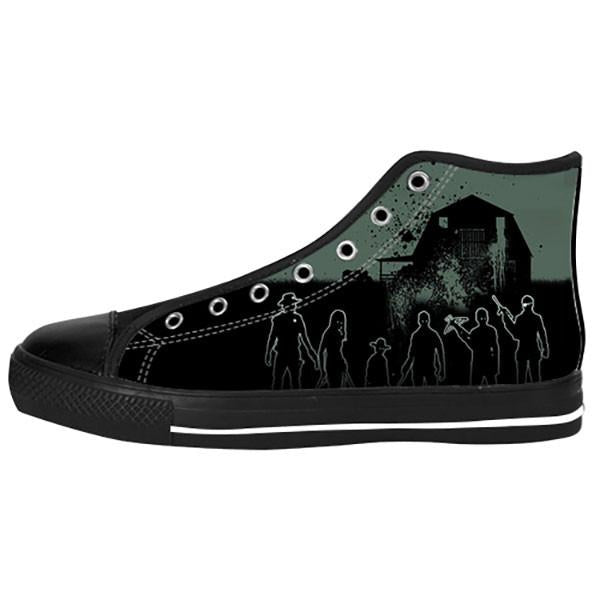 The Walking Dead Shoes & Sneakers – Custom The Walking Dead Canvas Shoes