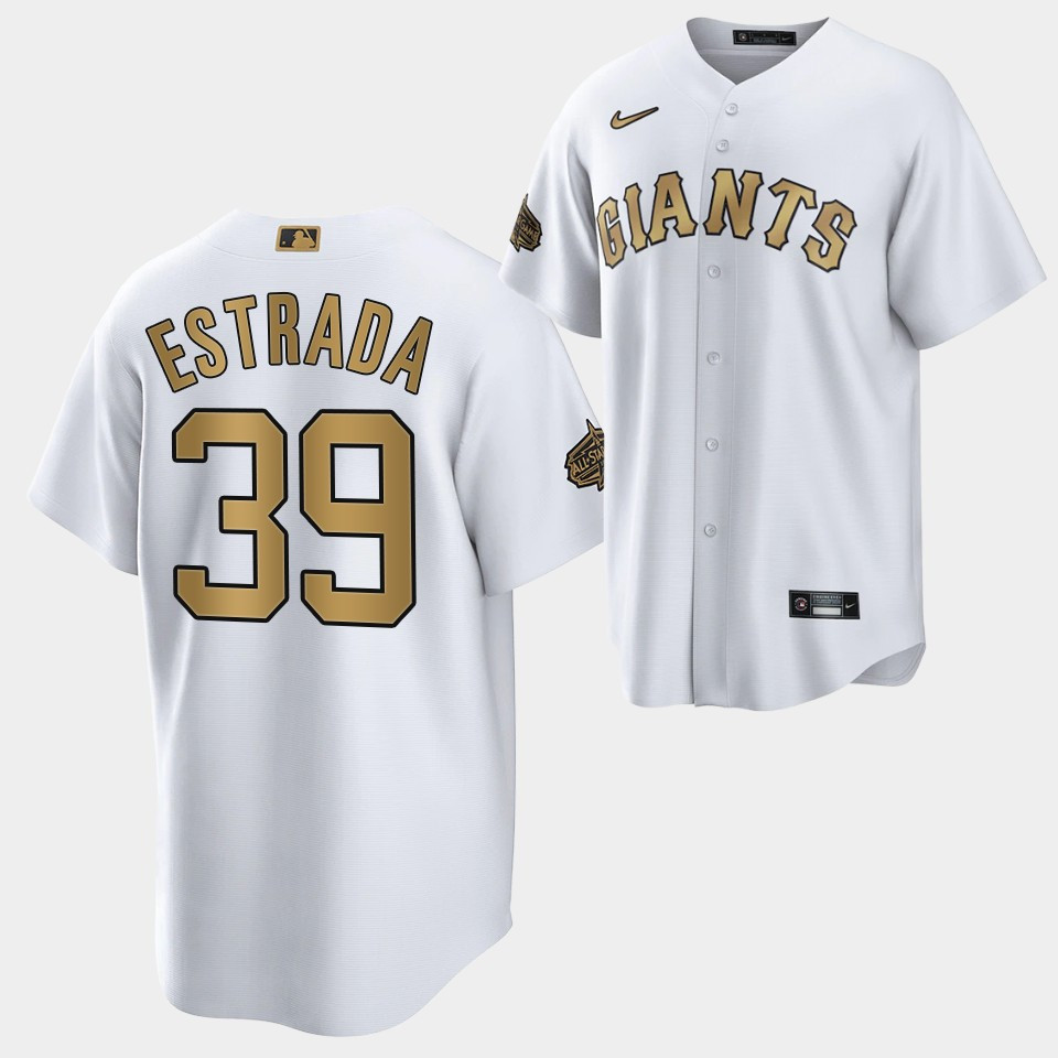 2022-23 All-Star San Francisco Giants Thairo Estrada 39 White Jersey