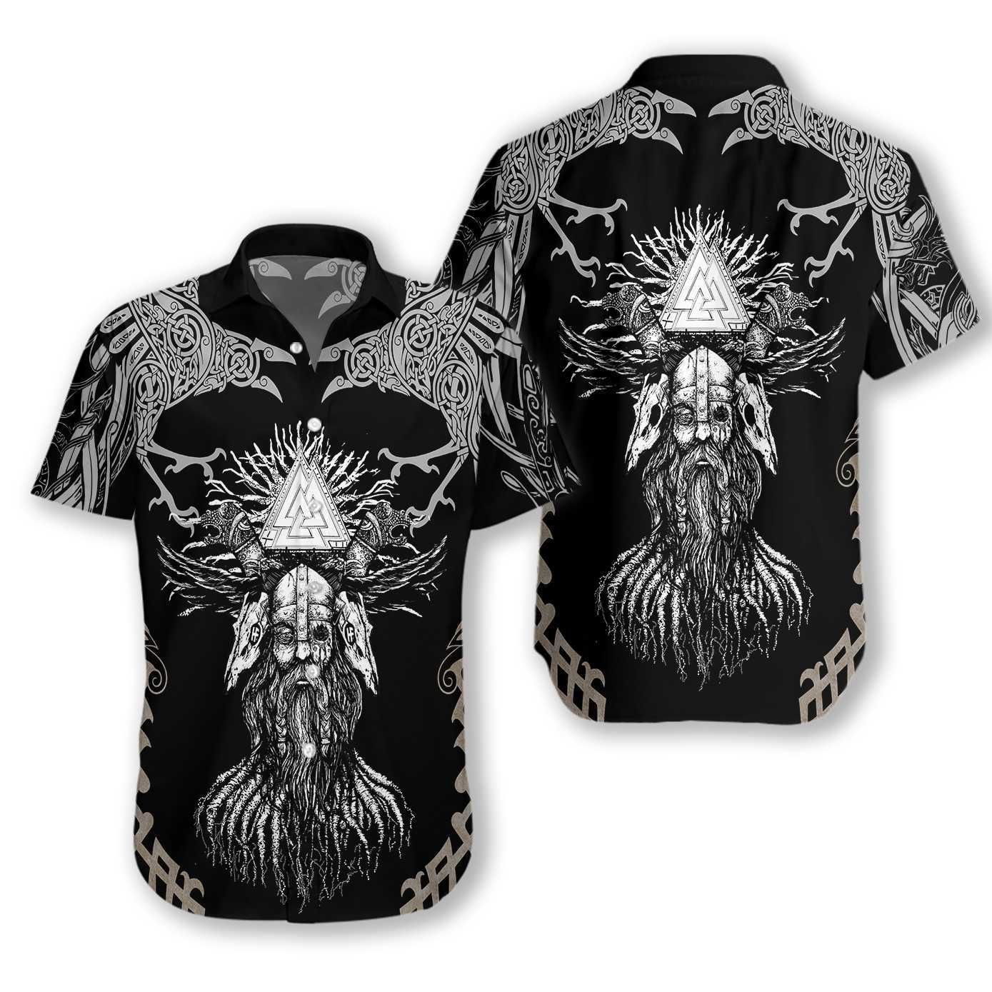 Viking Odin Ez15 2312 Hawaiian Shirt