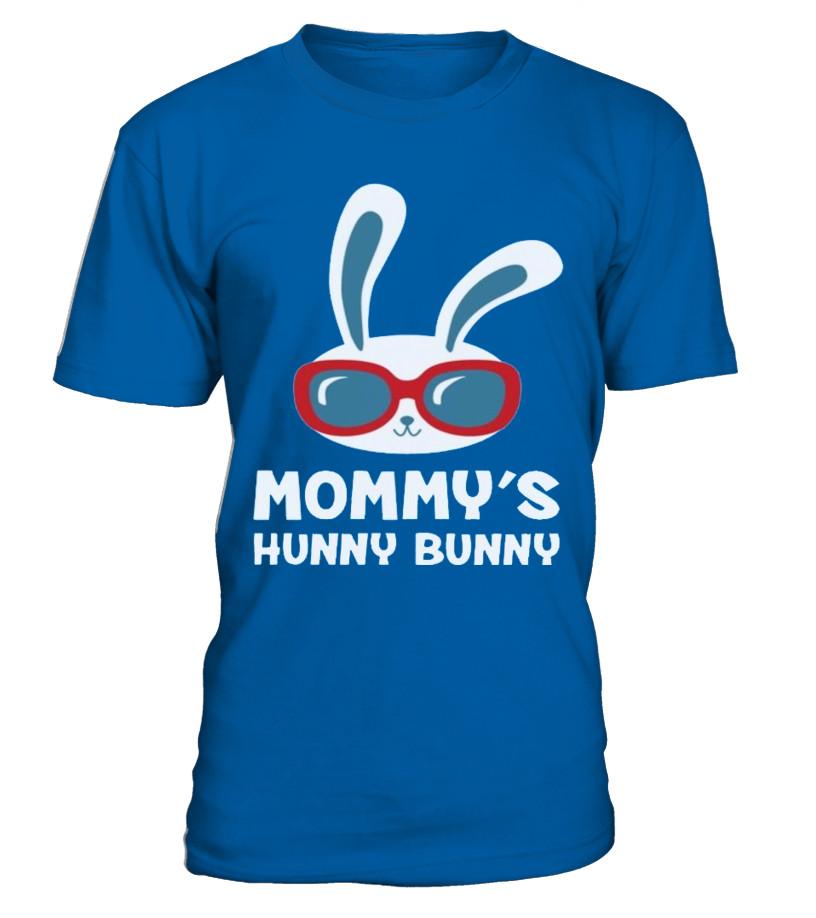 Mommy’s Hunny Bunny Easter Day T-Shirt T shirts C-KN2VG