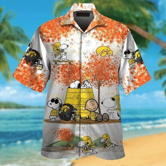 NCCA Iowa Hawkeyes Snoopy Hawaiian Shirt