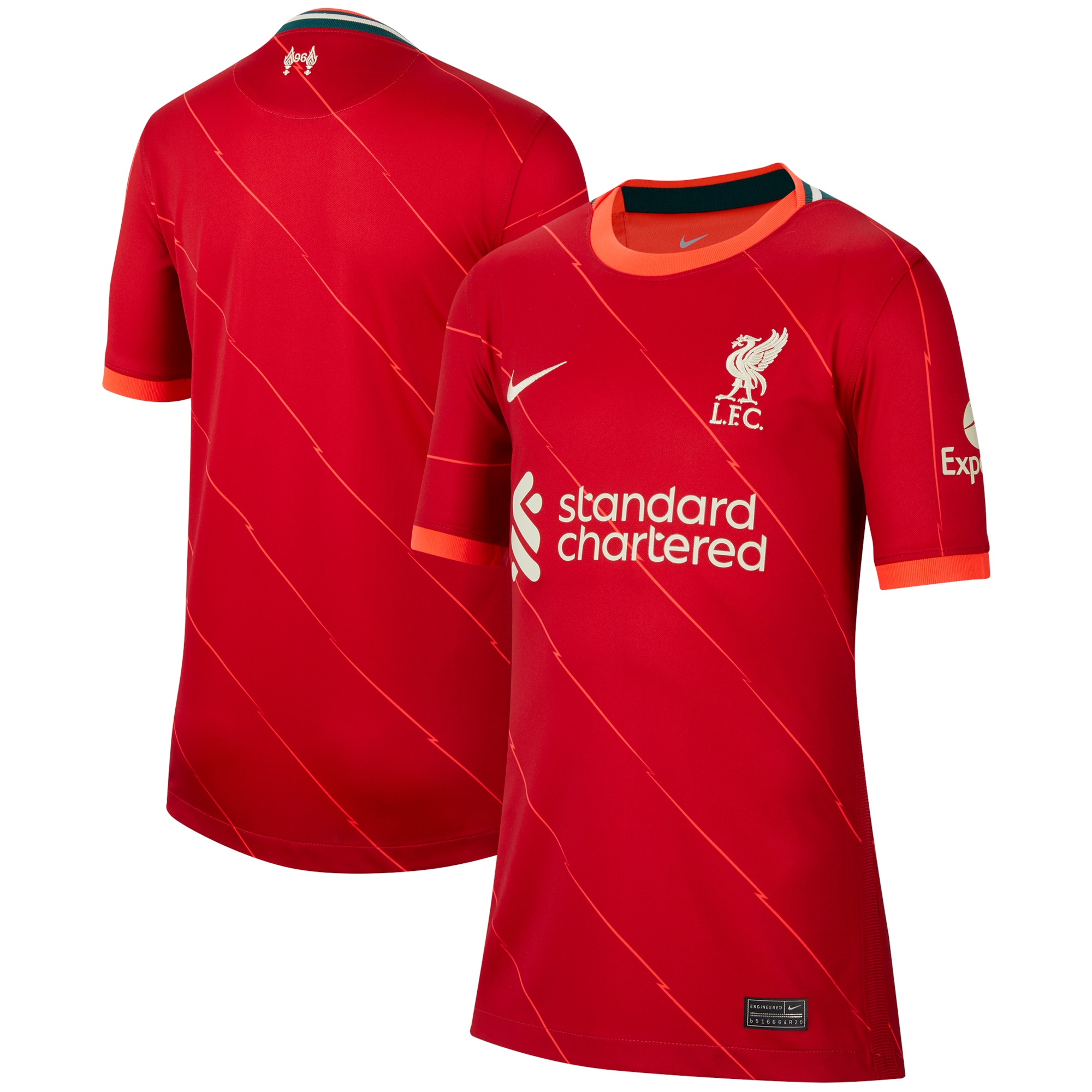 Liverpool Youth 2021/22 Home Breathe Stadium Replica Jersey – Red