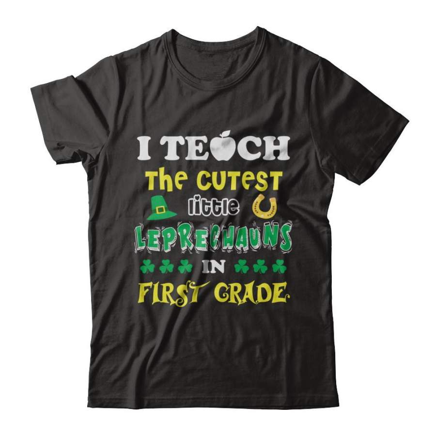 First Grade Leprechaun St Patricks Day Teacher T-shirt