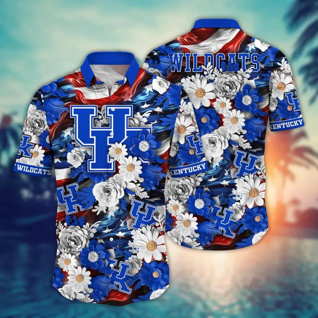 Kentucky Wildcats Ncaa Aloha Hawaiian Shirt 1, Ncaa Hawaiian Shirt