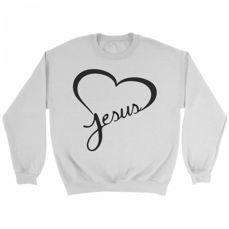 Jesus in my heart sweatshirt | christian sweatshirt