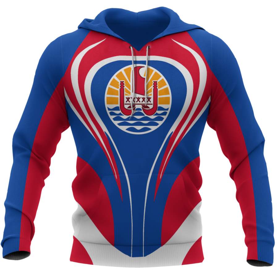 Tahiti Flag Hoodie Cannon Style – Bn10