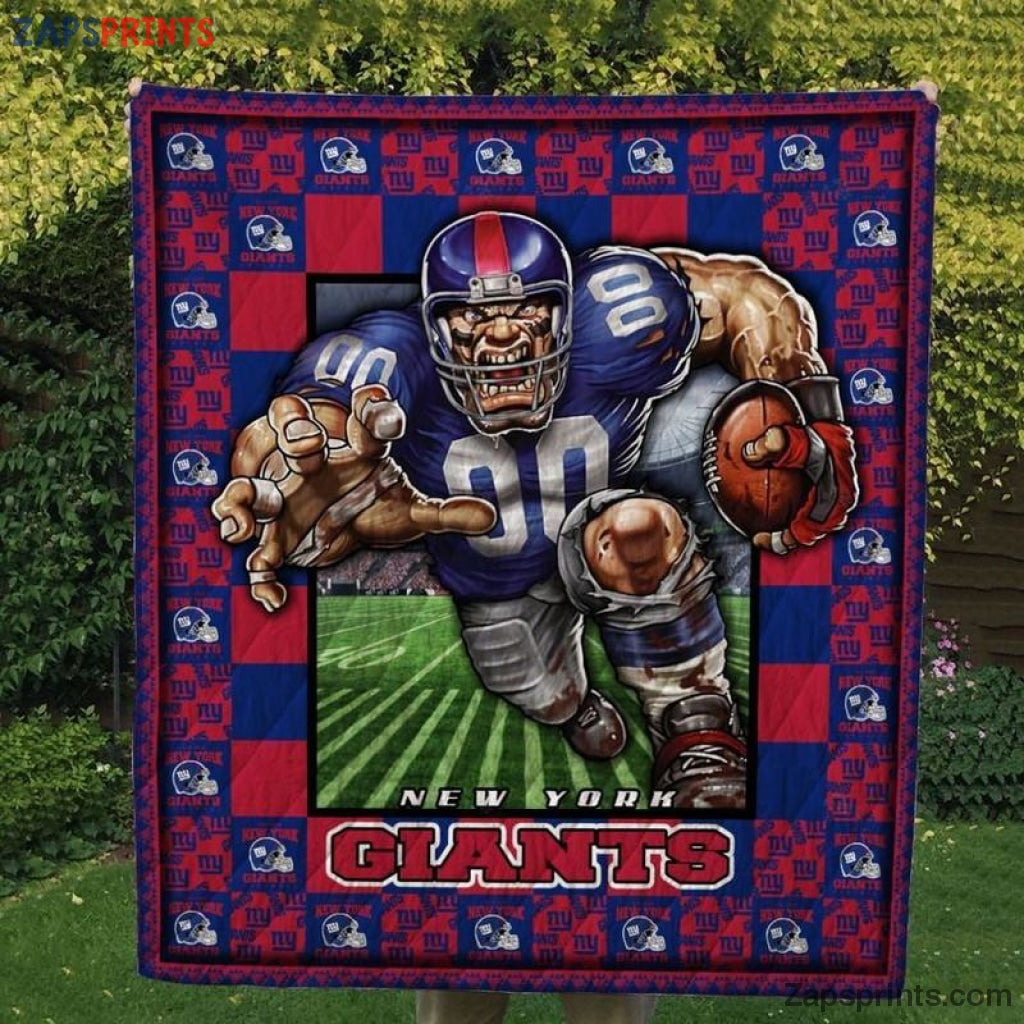 New York Giants Power 3D Printing Quilt Gift For Fan Football Lovers