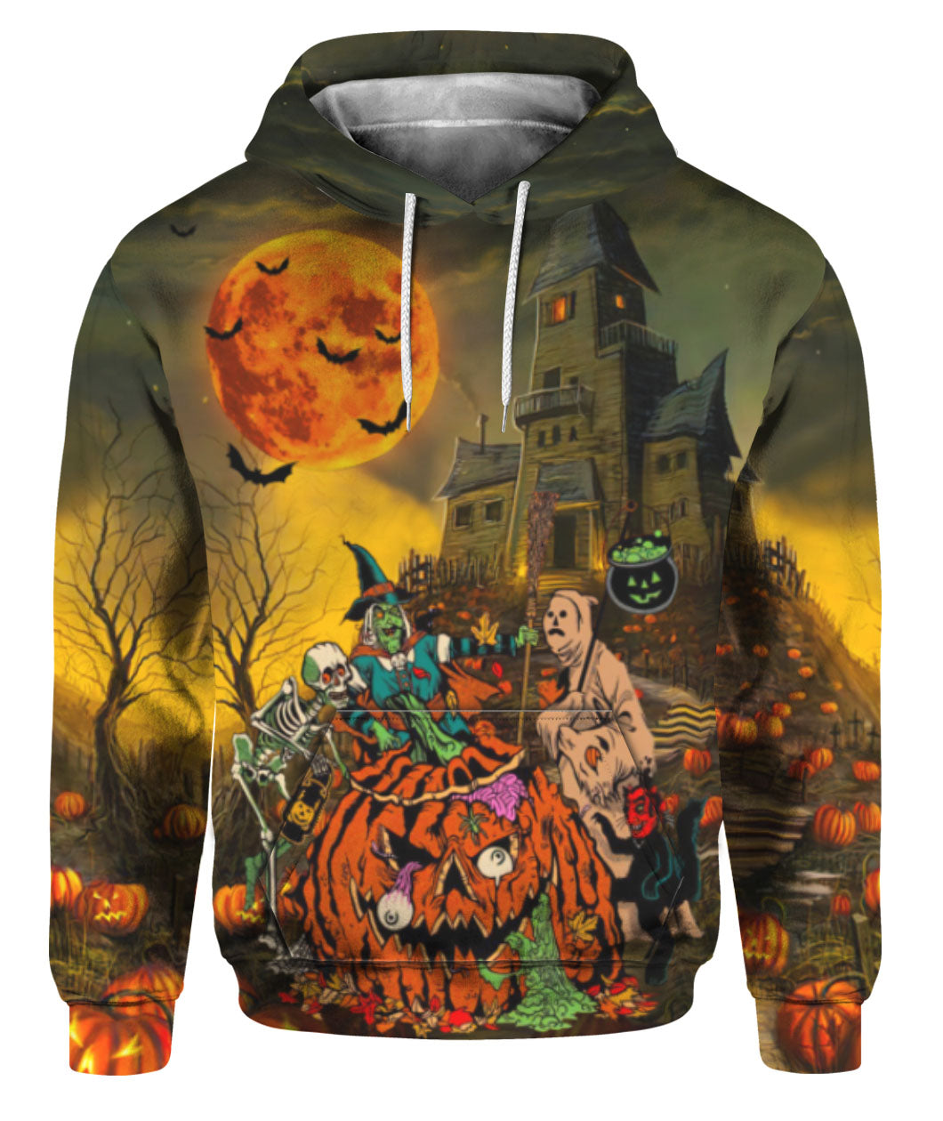Oragontee Halloween Screaming 3D All Over Print | For Men & Women | Adult | Hp1307