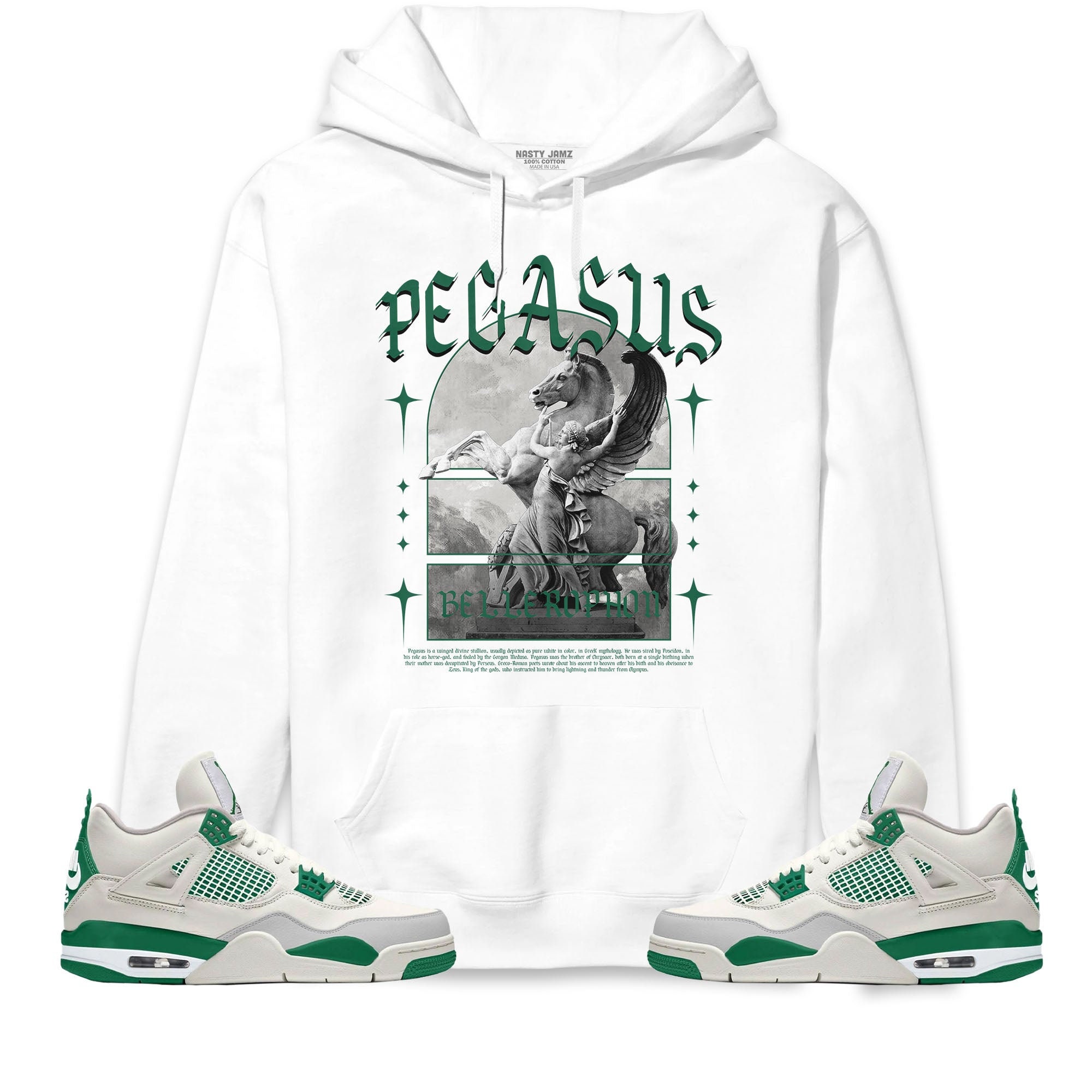 Pegasus Unisex Hoodie Match Jordan 4 …