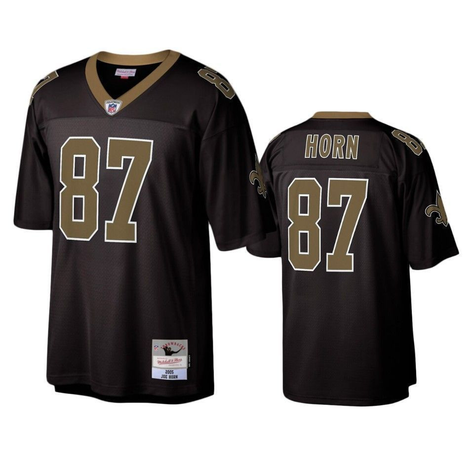 New Orleans Saints Joe Horn Black Legacy Replica 3D Jersey