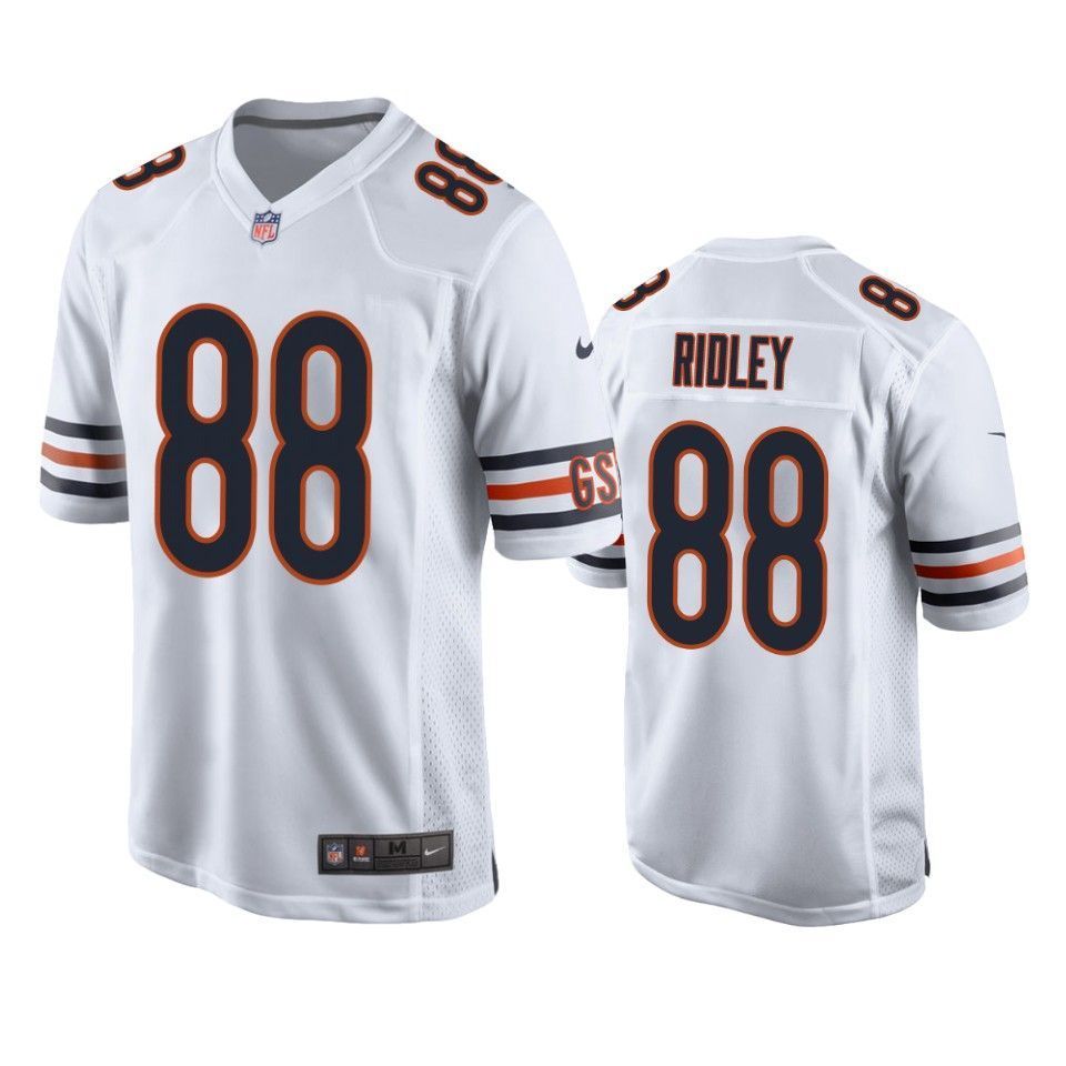 Chicago Bears Riley Ridley 2019 NFL Draft White Game Jersey