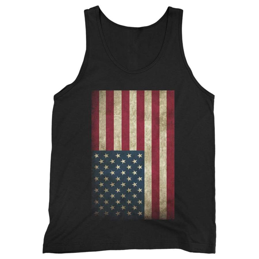 America Flag Man’s Tank Top